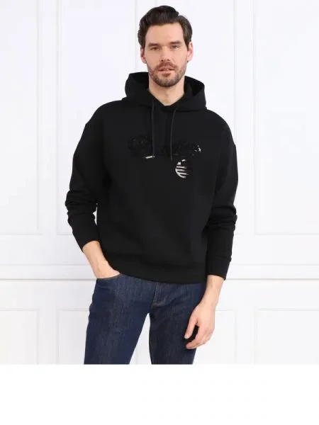Emporio Armani Hanorac negru