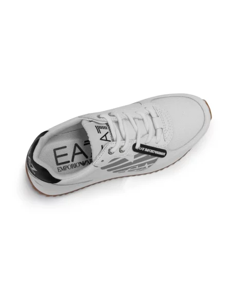 Sneakersy Emporio Armani Ea7 skórzane białe