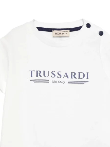 Koszulka dziecięca Trussardi biała