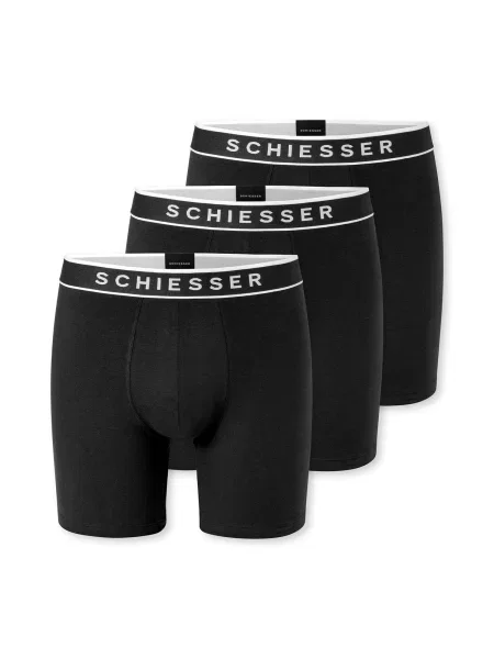 SCHIESSER Boxeralsók Multi fekete