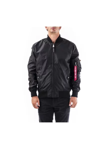 Kurtka bomber Alpha Industries czarny