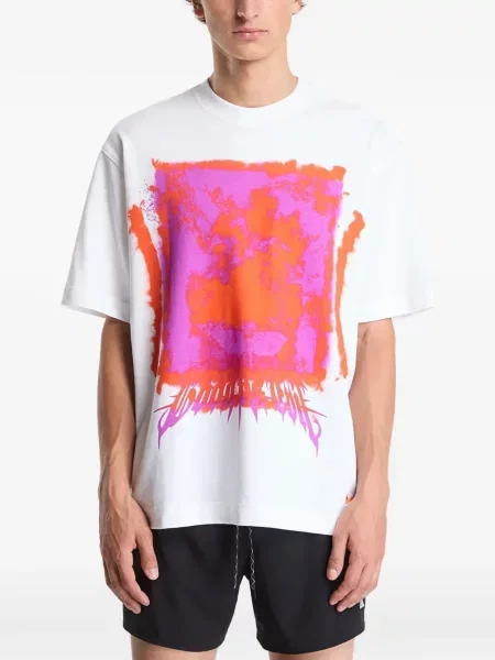 Tricou Nike cu imagine din fleece cu dungi de tigru albastru