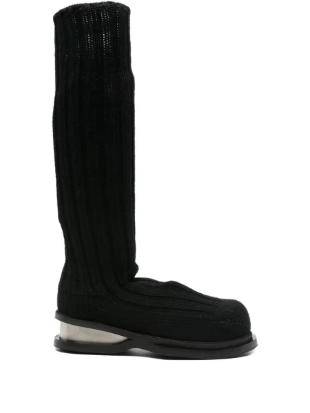 Плетени боти Egonlab черно