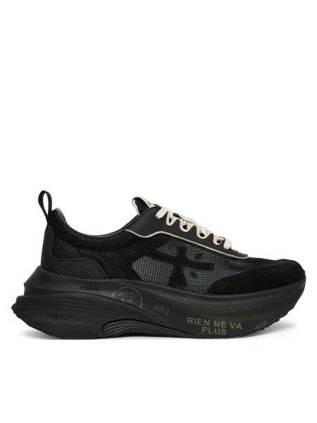 Sneakersy Premiata Hill Var čierna