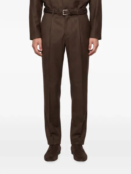 Pantaloni Lardini maro