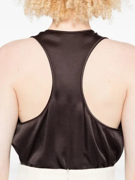Top Chb Christian Boaro din satin maro