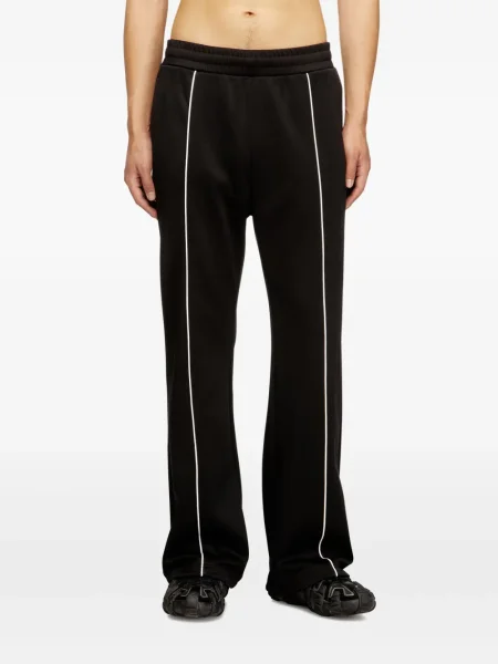 Pantaloni Diesel cu dungi negru