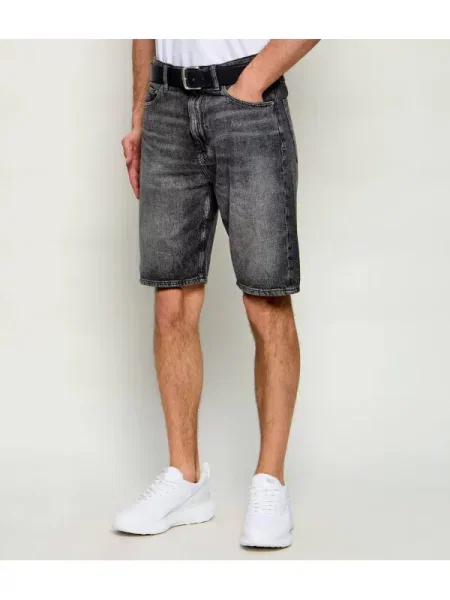Tommy Jeans De blugi pantaloni scurți OTIS gri
