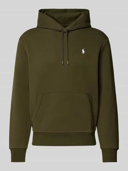 Bluza z kapturem Polo Ralph Lauren z kapturem oliwkowa
