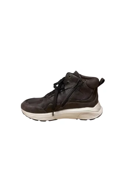 Sneakersy Xsensible skórzane brązowe
