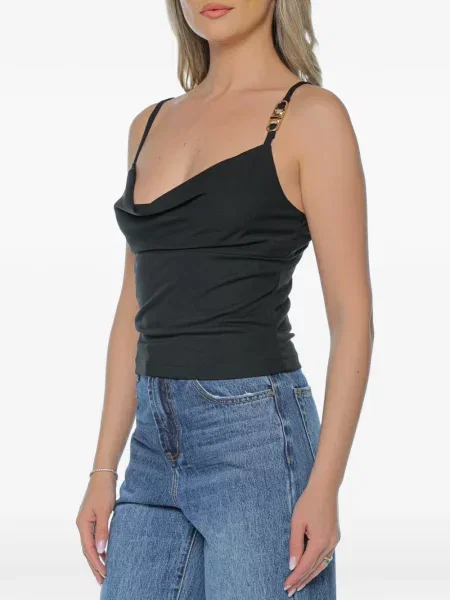 Top Just Cavalli cu autograf negru