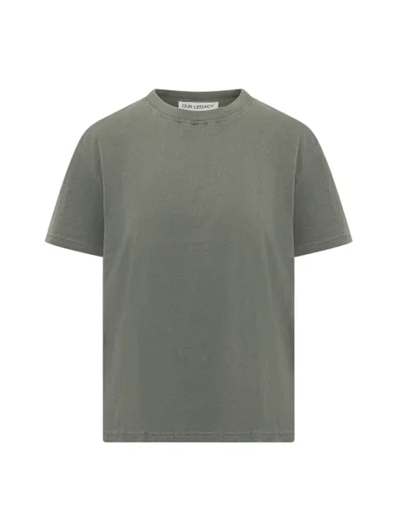Koszulka Our Legacy klasyczna zielona