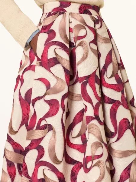 Lunatica Milano Spódnica rot beżowa