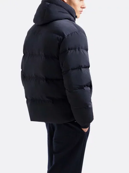 Пуховик Emporio Armani темно-синій синій