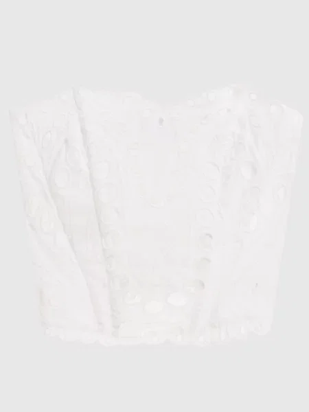 Топ Kai з вишивкою Charo Ruiz білий