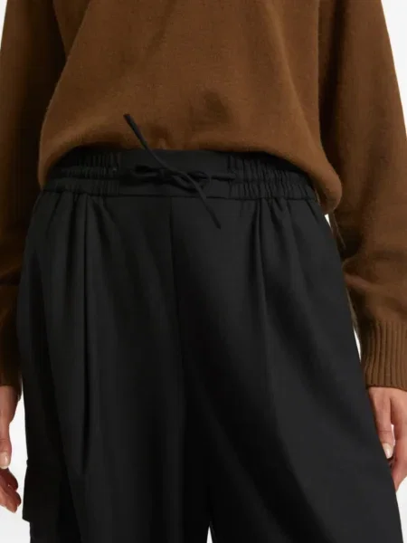 Pantaloni cargo Yves Salomon negru