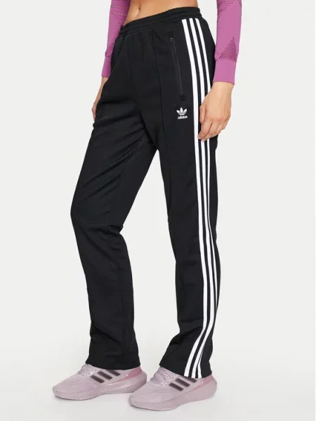 Tek športne hlače Adidas črna