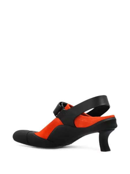 Pantofi cu toc Loewe cu bretele portocaliu
