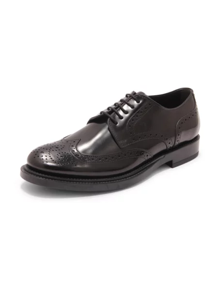 Derby Tod's skórzany czarny