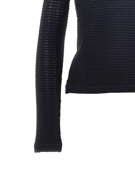 Pulover Emporio Armani cu dungi negru