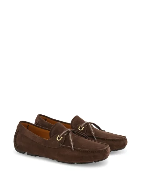 Loafersy Ferragamo hnedá