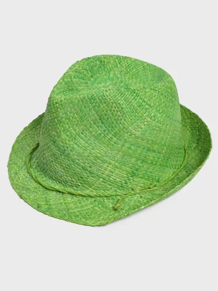 Le Comptoir de la plage Капелюх Borsalino_VER Унісекс Солома зелений
