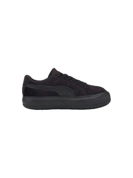 Pantofi Puma din piele de căprioară negru