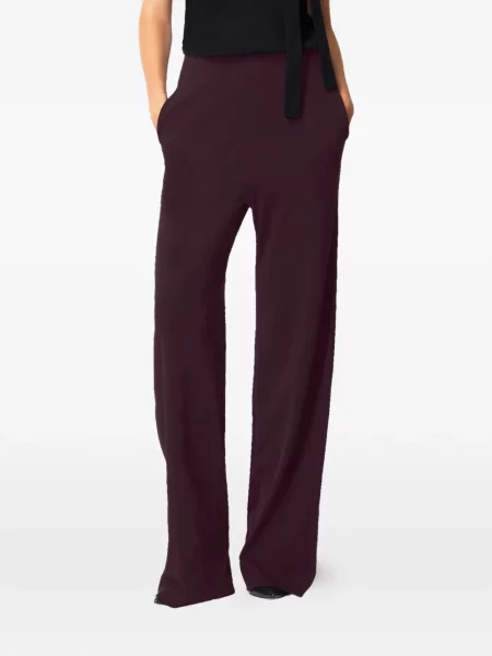 Pantaloni Wolford din crep negru