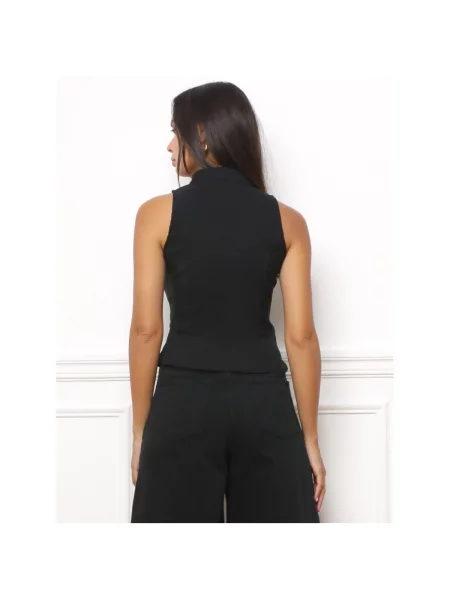 Top La Modeuse crna