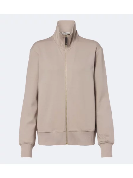 Hanorac cu fermoar 's Max Mara bej