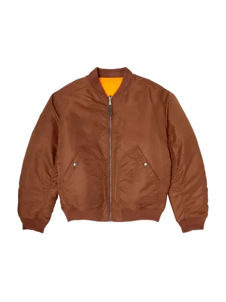 Kurtka bomber Diesel brązowy