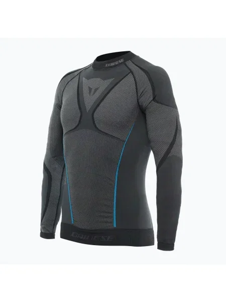 Termoakční mikina Dainese Dry černá/modrá černá