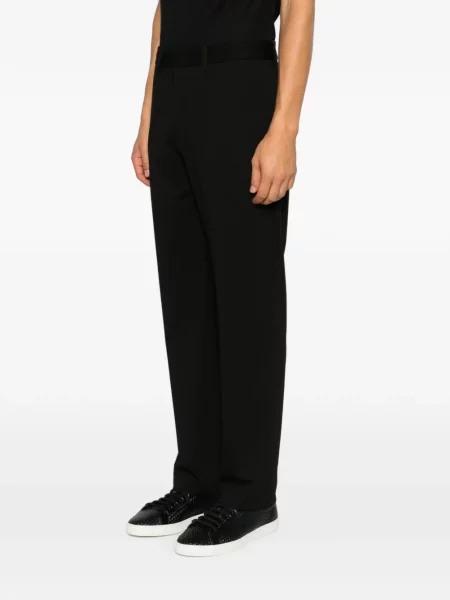 Cu centură pantaloni Emporio Armani negru