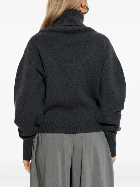 Heláncă Jacquemus cu broderie gri