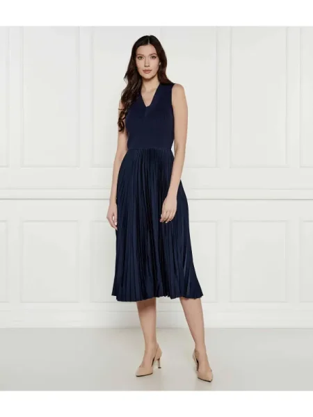 BOSS Rochie de zi Farara Bleumarin negru