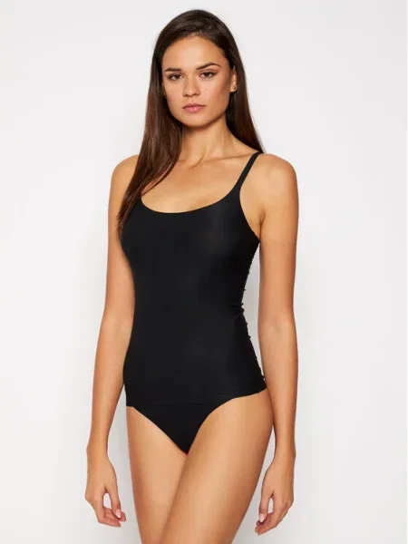 Top Chantelle stretch negru