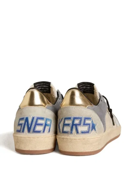 Δερμάτινα sneakers Golden Goose Ball Star γκρι