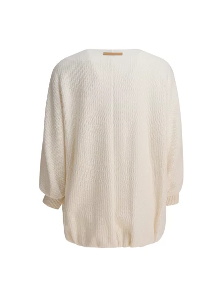 Sweter Max Mara biały