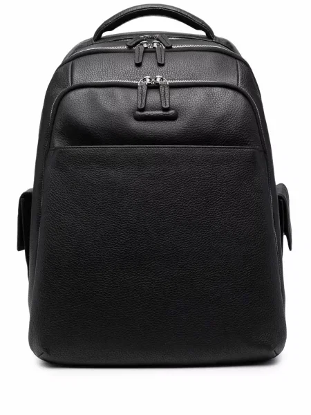 Rucsac Piquadro din piele negru