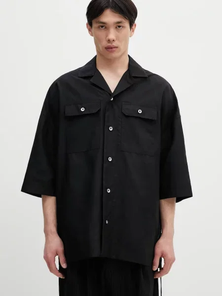 Rick Owens DRKSHDW cămașă Magnum Tommy relaxed negru