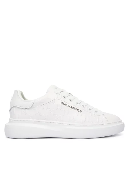 Sneakersy KARL LAGERFELD bílé