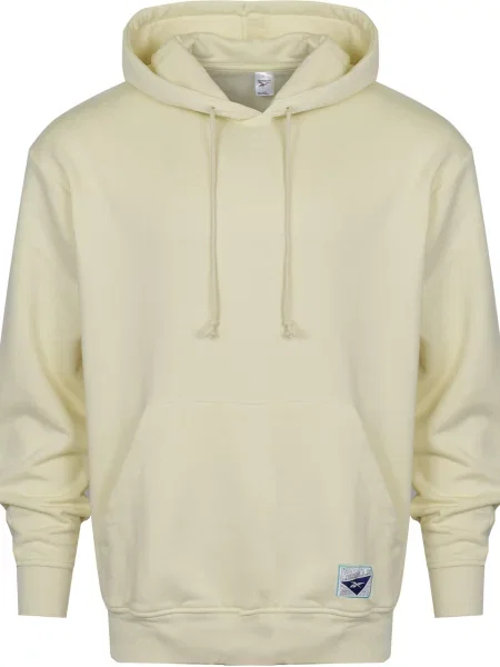 Hoodie Reebok s kapuco bež