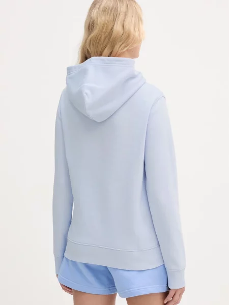 Gant bluza z kapturem niebieska