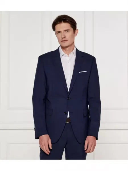 Joop! Zakó Herby gyapjú hozzáadásával kék