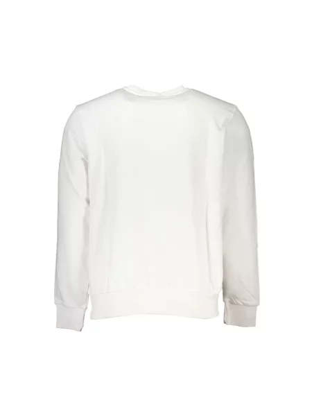 Bluza North Sails z logo z dekoltem w kształcie litery U biała