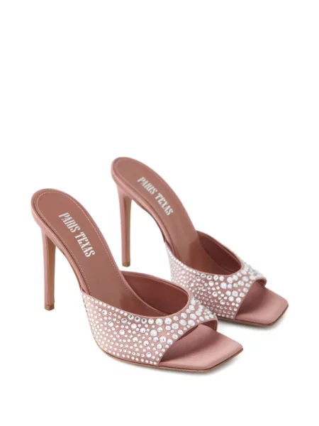 Sandale Paris Texas de cristal roz