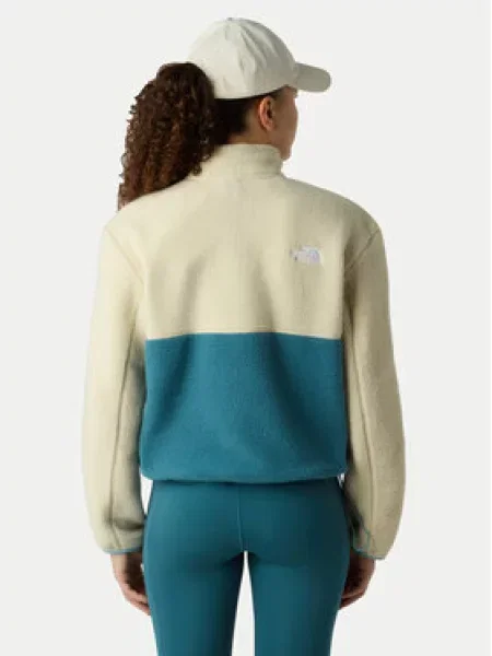Pulover The North Face iz flisa zelena