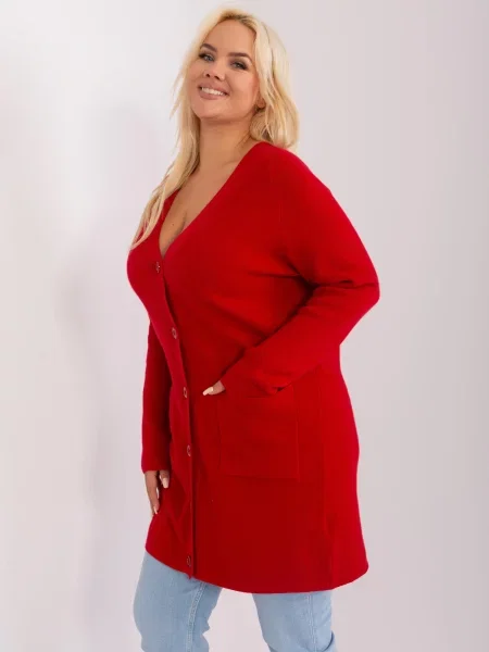 Pulover Fashionhunters roșu