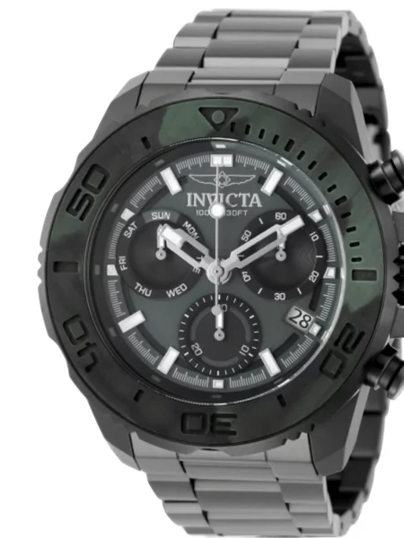 Ceas Invicta verde