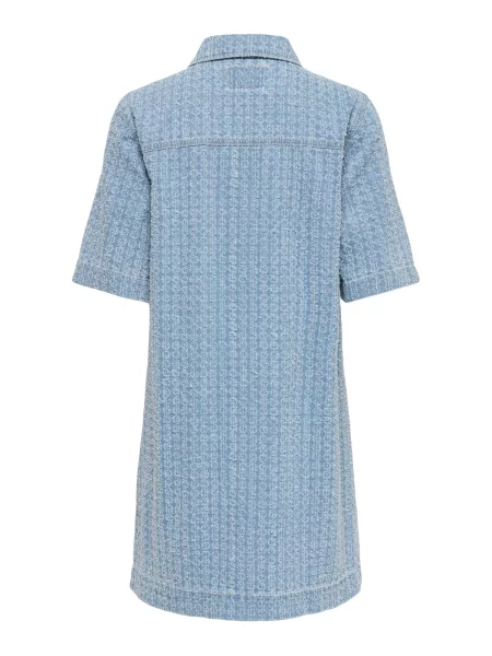 ONLY Rochie tip bluză ONLBELLE deschis albastru